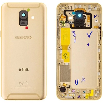 Kryt Samsung A600F Galaxy A6 2018 zadní zlatý
