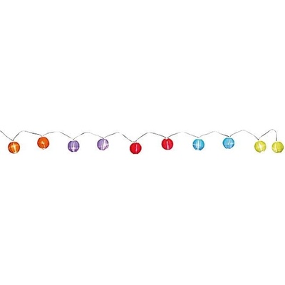 BAUHAUS LED světelný řetěz lampiony, 1,8 m, neutrální bílá 22622550