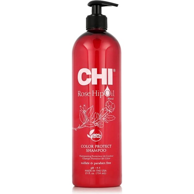 Farouk Systems CHI Rose Hip Protecting Shampoo 739 ml