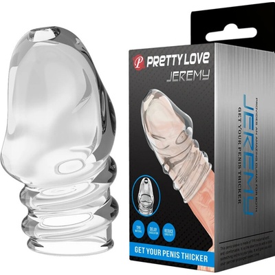 Pretty Love Jeremy Penis Sleeve Clear – Zboží Dáma