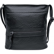 crossbody kabelka s kapsou Kiara Černá