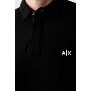 Giorgio Armani тениска с яка мъжка с памук (XM002898.AF17321.NOS)