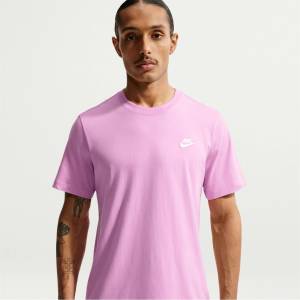 Nike Мъжка тениска Nike Sportswear Club T-Shirt Mens - Magenta SL