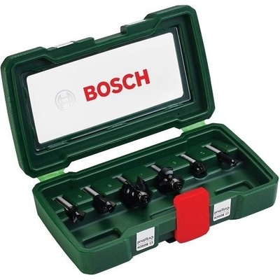 BOSCH 6-dílná sada TC fréz (8 mm stopka) - 2 607 019 463