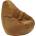 PUFRELAX Пуф круша, Nirvana Hobbit, Tattle Tan, Перящ се калъф, 220л (PUF-G-NH-PT-TTT)