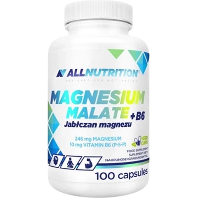 ALLNUTRITION Magnesium Malate + B6 123 mg [100 капсули]