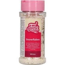 Fun Cakes Snowflakes - vločky bílé 50g