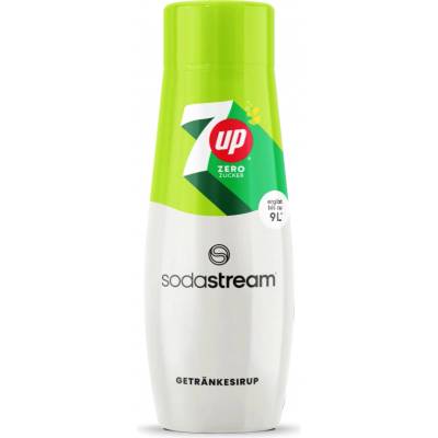 SodaStream Концентриран сироп SodaStream 7 Up Diet, 440 мл, До 9 л, Без алергени и ГМО, Бял/зелен (1924206480)