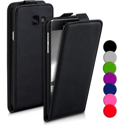 Samsung Galaxy A3 2016 Флип Кожен Калъф и Протектор