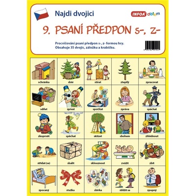 Najdi dvojici 9 Předpony s-, z-