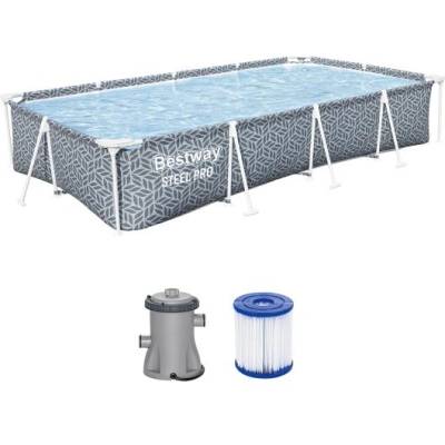 Bestway 561FV Басейн Steel Pro Set, 366 x 201 x 66 cm, филтрация