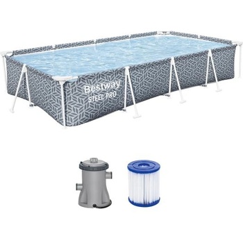 Bestway 561FV Басейн Steel Pro Set, 366 x 201 x 66 cm, филтрация