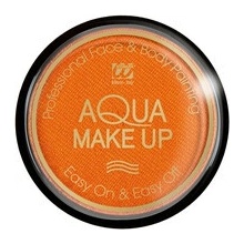 Oranžový metalický aqua make-up, 15g