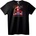 NOONEBRAND Тениска Празнично Момиче Коледа - 2XL, Black