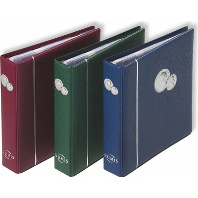 LEUCHTTURM Zásobník na mince NUMIS s 5 listy Modrá