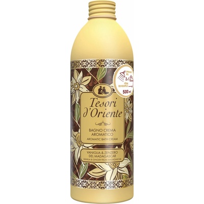 Tesori kúpeľový krém/pena Vanilka & Zázvor 500 ml