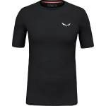 Salewa Мъжко мериносово термобельо Salewa Cristallo Warm AMR Tee Merino base layer - Black Out II - размер 50 (015-1345-0613)