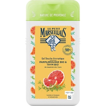 Le Petit Marseillais aromatický sprchový gel s bio grapefruitem a bio tymiánem 250 ml