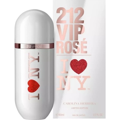 Carolina Herrera 212 VIP Rosé I love New York parfumovaná voda dámska 80 ml