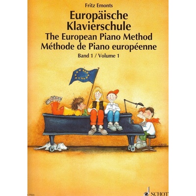 F. Emonts Európska klavírna škola 1.diel