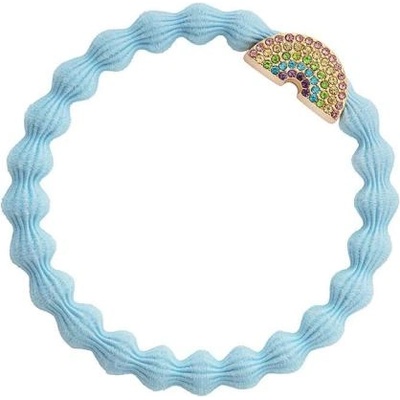 By Eloise London Bling Charms Rainbow гривна / ластик за коса цвят син