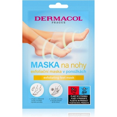 Dermacol Feet Mask ексфолиращи чорапи за омекотяване и хидратиране кожата на краката