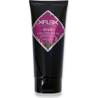 Xflex extra silný gel na vlasy s leskem Lux & Fix 200 ml