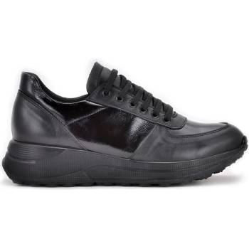 Tinti Shoes Дамски сникърси от лак и кожа Bianka black