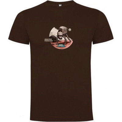TLAMA games T-shirt Analysis - Paralysis Čokoládová