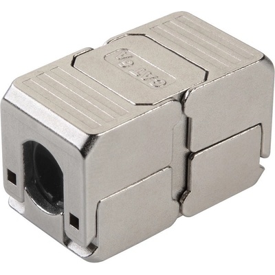 Solarix Spojka CAT6A STP SXSPJ-6A-STP-BK-SA