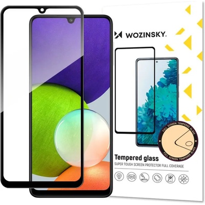 Wozinsky 9D Стъклен Протектор Wozinsky Samsung Galaxy A22 Tempered Glass Full Glue Black