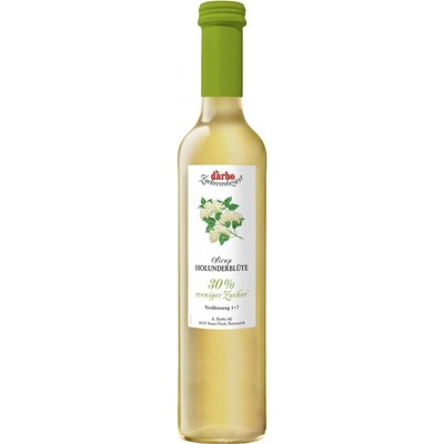 Darbo Sirup z bezinek se sníženým obsahem cukru 0,5 l