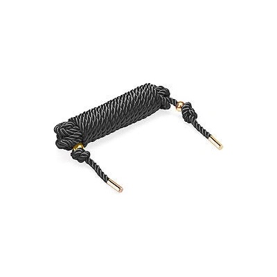 Liebe Seele Silky Cotton Shibari Rope 5m (Black), viazacie lano