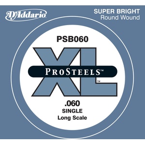 D'Addario PSB060 Еденична струна за бас китара