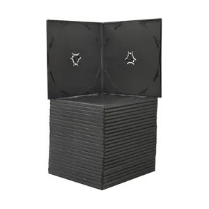 Q-Connect Кутия двойна за DVD Slim опаковка 25 броя