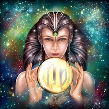 Gaira Malovanie podľa čísel Zverokruh Panna