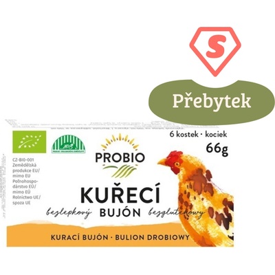 PRO-BIO Bujón kuřecí kostky 6 x 0,5 l 66 g – Zboží Dáma