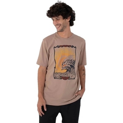 Hurley H2O Dri Wave Mandala SS Tee Bristlecone Htr