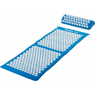 MOVIT 40903 Akupresúrna podložka s vankúšom 130 x 50 cm - svetlo modrá