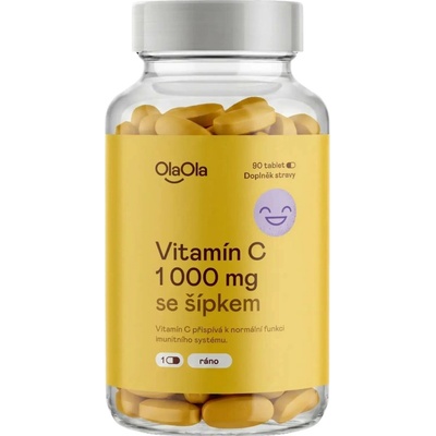 OlaOla Vitamín C podporující imunitu 90 kapslí