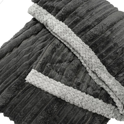 Homa Hřejivá deka Kerna DARK GREY 200x230