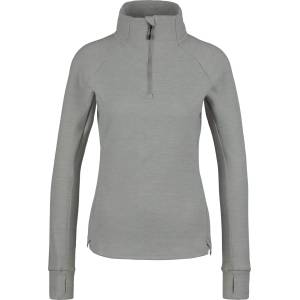 Heber Peak Дамски поларен пуловер Heber Peak Women's TimberHe. Fleece Half Zip Fleece jumper - Light Grey Melange - размер XXL (105-5324-0316)