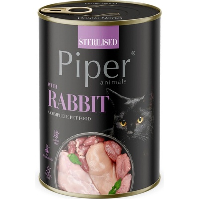 Piper Cat Sterilised s králíkem 400 g