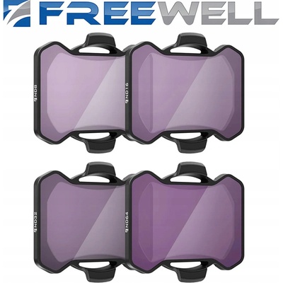 DJI Freewell sada čtyř ND filtrů Standard Day pro Avata 2 FW-DAV2-STD