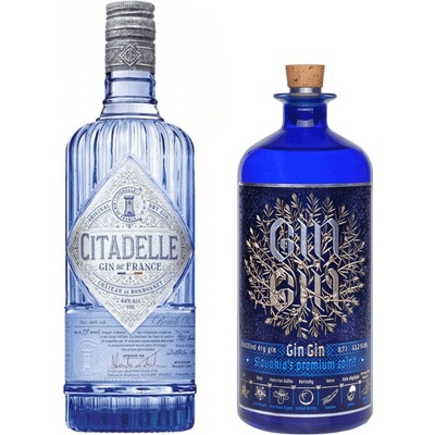 Slovakia gin + Citadelle Gin Original 44% (set 1 x 0,7 L, 1 x 0,7 L)