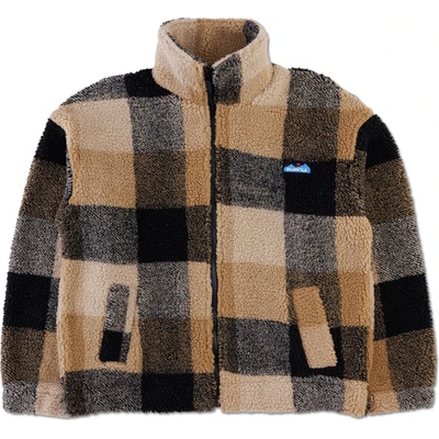 KAVU Дамско поларено яке KAVU Women's Loven Fleece jacket - Hilltop Plaid (103-2728-0112)