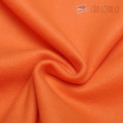 Polar fleece oranžový