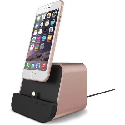 VRS Design New i-Depot Cradle - док станция за iPhone, iPad, iPod и Apple Watch (розово злато)