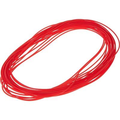 Silikónová bužírka 0,8mm červená 10m