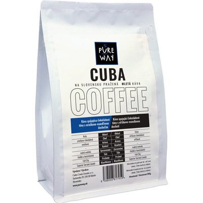 Pureway Cuba mletá 200 g